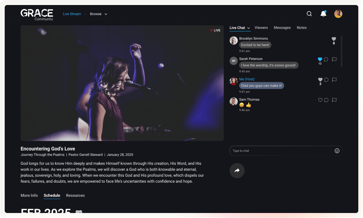Kitestring platform screenshot